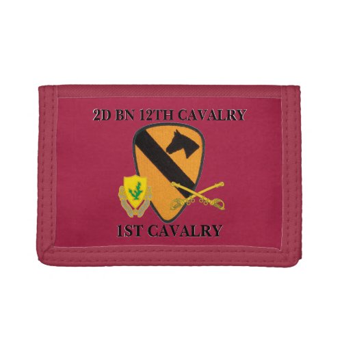 2ND BATTALION 12TH CAVALRY 1ST CAVALRY WALLET