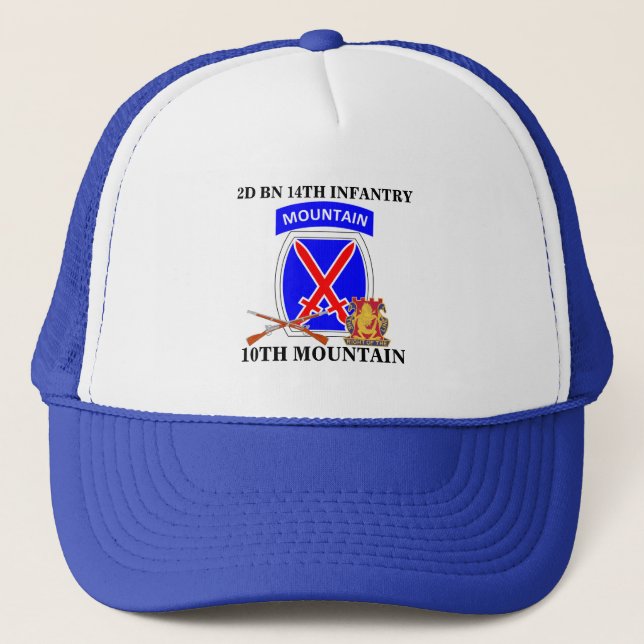 2ND BATTALION 14TH INFANTRY 10TH MOUNTAIN HAT (Front)