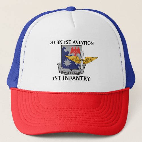 2ND BATTALION 1ST AVIATION 1ST INFANTRY HAT
