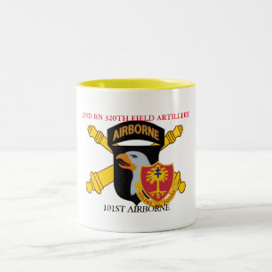 2ND BATTALION 320TH FIELD ARTILLERY 101ST ABN MUG