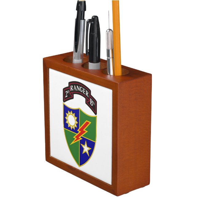 2nd Battalion -75th Ranger Regiment Desk Organizer (In Situ)