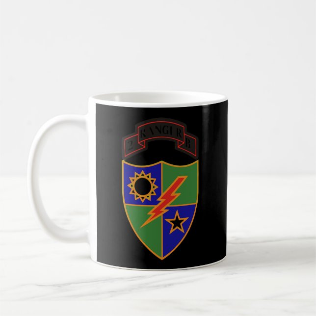 2Nd Battalion - 75Th Ranger Regiment Hoodie Coffee Mug (Left)