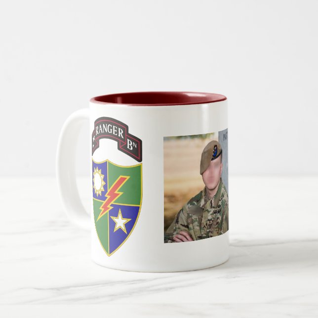 2nd Battalion - 75th Ranger Regiment - Photo Mug (Front Left)