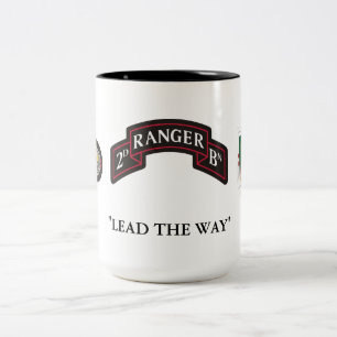 2ND BATTALION 75TH RANGER REGIMENT Two-Tone COFFEE MUG