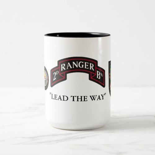 2ND BATTALION 75TH RANGER REGIMENT  Two_Tone COFFEE MUG