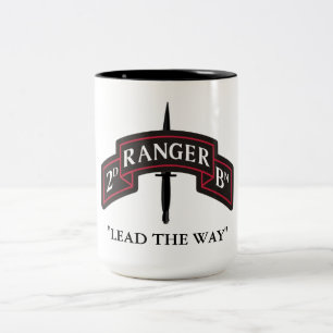 2ND BATTALION 75TH RANGER REGIMENT Two-Tone COFFEE MUG