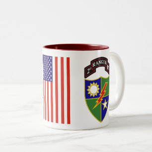 2nd Battalion - 75th Ranger Regiment Two-Tone Mug