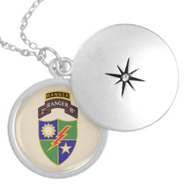 2nd Battalion -75th Ranger Regiment w/tab Necklace 2nd Battalion -75th Ranger Regiment w/tab Necklace