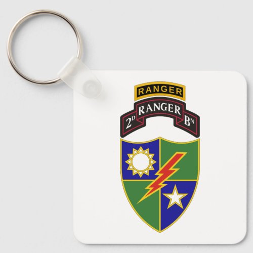 2nd Battalion _ 75th Ranger wtab Keychain