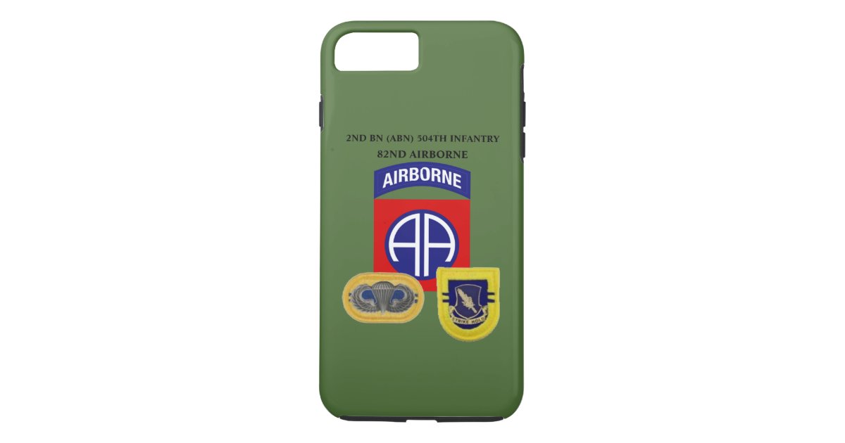 2ND BATTALION (ABN) 504TH INFANTRY iPHONE CASE Zazzle
