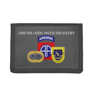 2ND BATTALION (ABN) 504TH INFANTRY WALLET