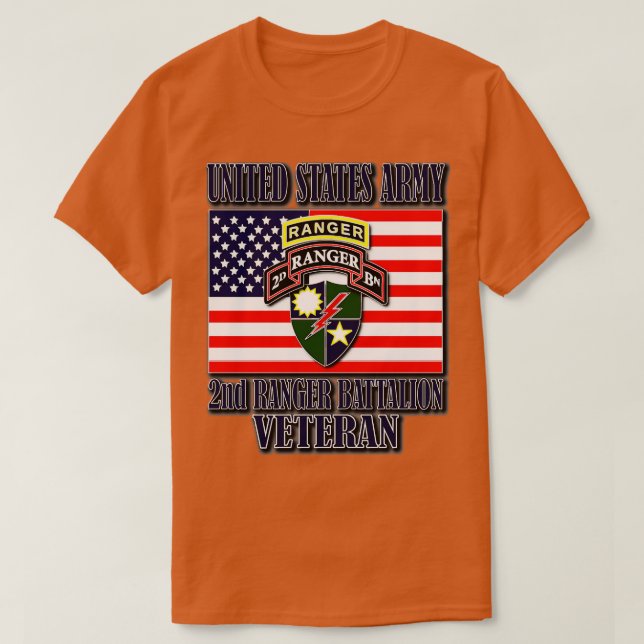 2nd Battalion Veteran T-Shirt (Design Front)