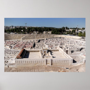 2nd Beis HaMikdash (Holy Temple in Yerusalem) Poster