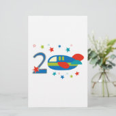 2nd Birthday Airplane (Standing Front)