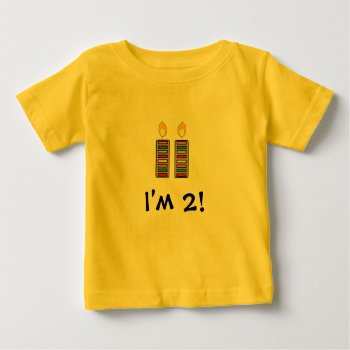 2nd Birthday Baby T-shirt by nselter at Zazzle