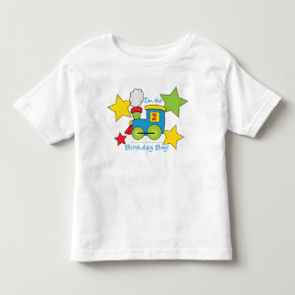 2nd Birthday Boy Train Shirt