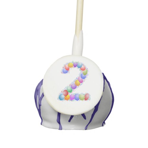 2nd Birthday Cake Pops