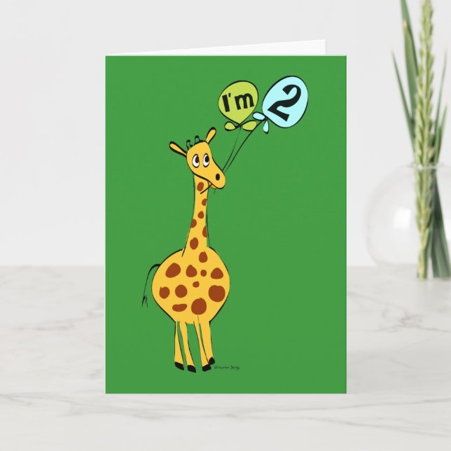 2nd Birthday Card (Front)