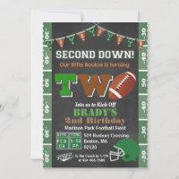 NFL New York Giants Birthday Invitation  Birthday invitations, Ticket  invitation birthday, 2nd birthday invitations