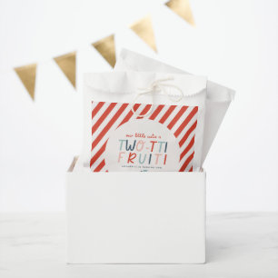 2nd birthday fruit red summer children's party favor bag