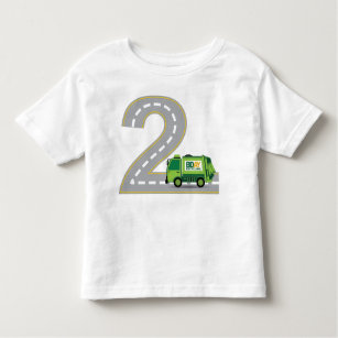 2nd Birthday Garbage Truck T-shirt