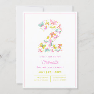 2nd Birthday Invitation