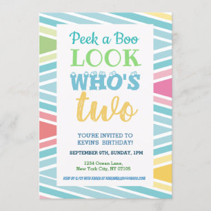 2nd Birthday Invitation Sayings