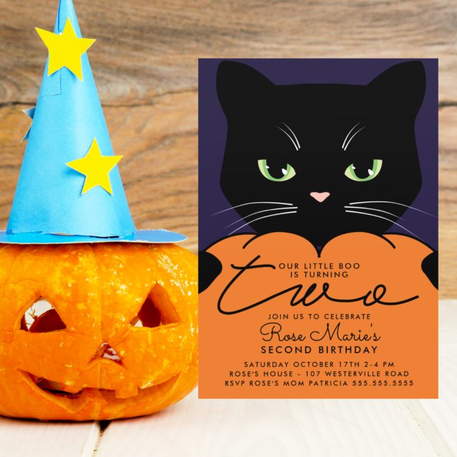 2ND BIRTHDAY PARTY | Our Little Boo Invitation (Creator Uploaded)