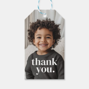 2nd Birthday Photo - two Gift Tags