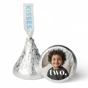 2nd Birthday Photo - two Hershey®'s Kisses®