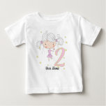 2nd Birthday Princess Toddler T-shirt