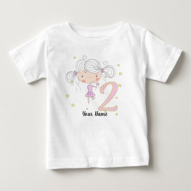 2nd Birthday Princess Toddler T-shirt (Front)