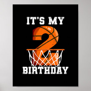 2nd Birthday Sketll Poster