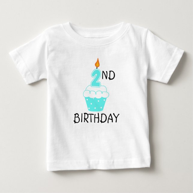 2nd Birthday T-Shirt for Kids (Front)