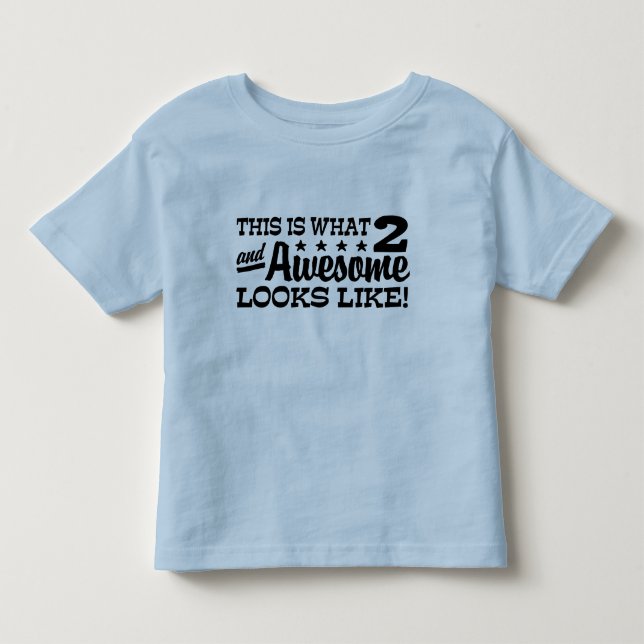 2nd Birthday Toddler T-shirt (Front)