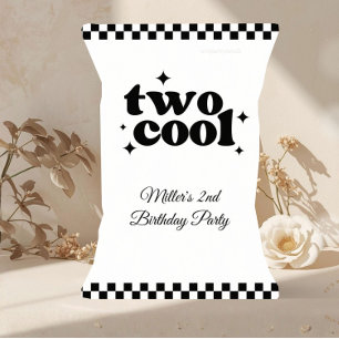 2nd Birthday Two Cool Snack Chip Bag Party Favor