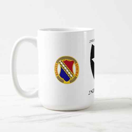 2ND BN 1ST INFANTRY REGT 2ND INFANTRY MUG