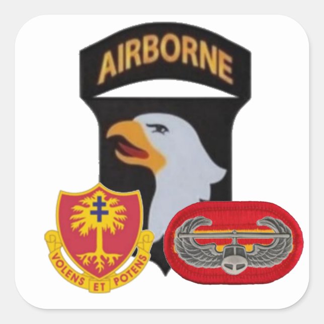 2ND BN 320TH FIELD ARTILLERY 101ST ABN STICKERS (Front)