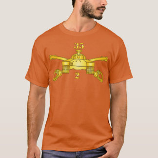 2nd Bn 35th Armor Armor Branch wo Txt X T-Shirt