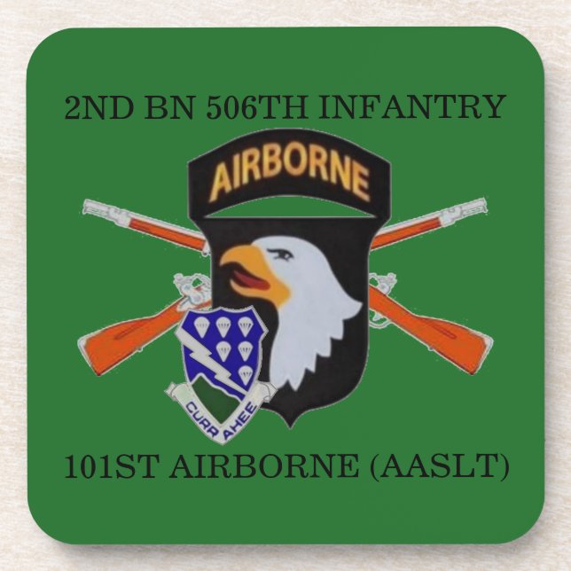 2ND BN 506TH INFANTRY 101ST AIRBORNE COASTERS (Front)