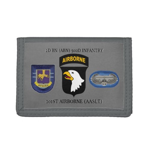 2ND BN ABN 502ND INFANTRY 101ST AIRBORNE WALLET