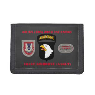 2ND BN (ABN) 503D INFANTRY 101ST AIRBORNE WALLET