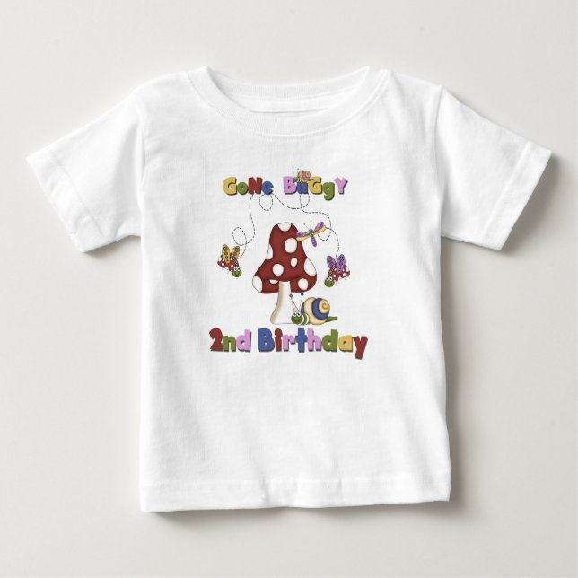 2nd Bug Birthday Baby T-Shirt (Front)