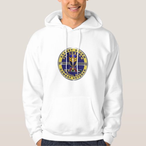 2nd Corps Support Command Desert Storm  Hoodie