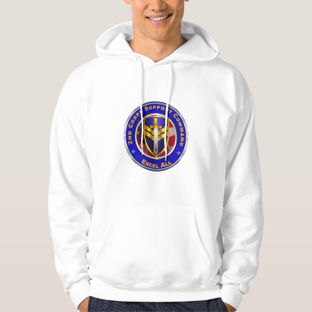 2nd Corps Support Command  Hoodie (Front)
