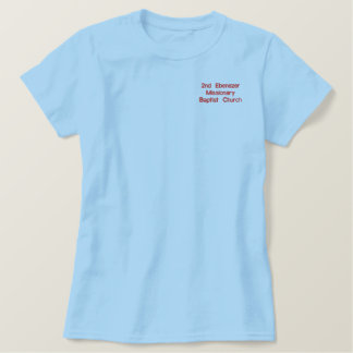2nd Ebenezer Missionary Baptist Church Embroidered Shirt