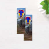 2nd Field Force patch Vietnam War bookmarkers (Desk)