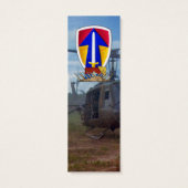 2nd Field Force patch Vietnam War bookmarkers (Back)