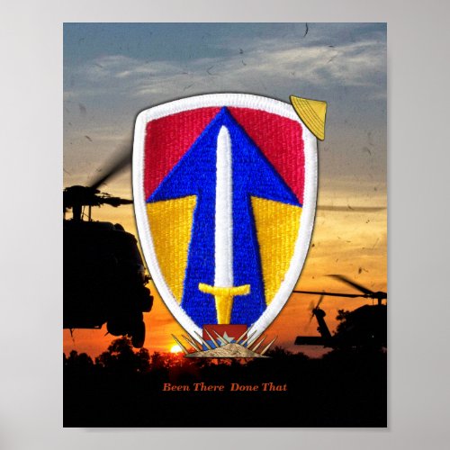 2nd Field Force Vietnam Nam War Patch Poster