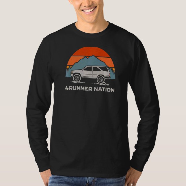 2nd Gen 4runner Heritage Sunset Vibes 4runner Nati T-Shirt (Front)